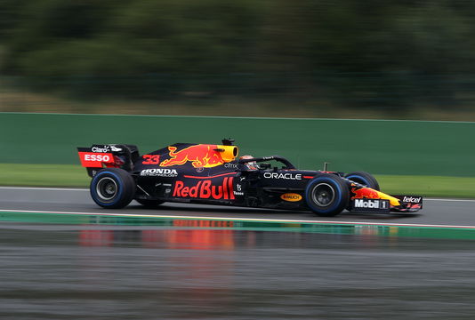 Verstappen Spa Rain