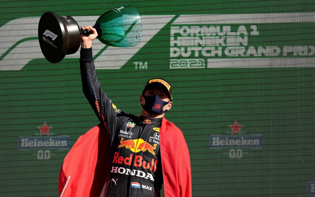 Verstappen Zandvoort podium