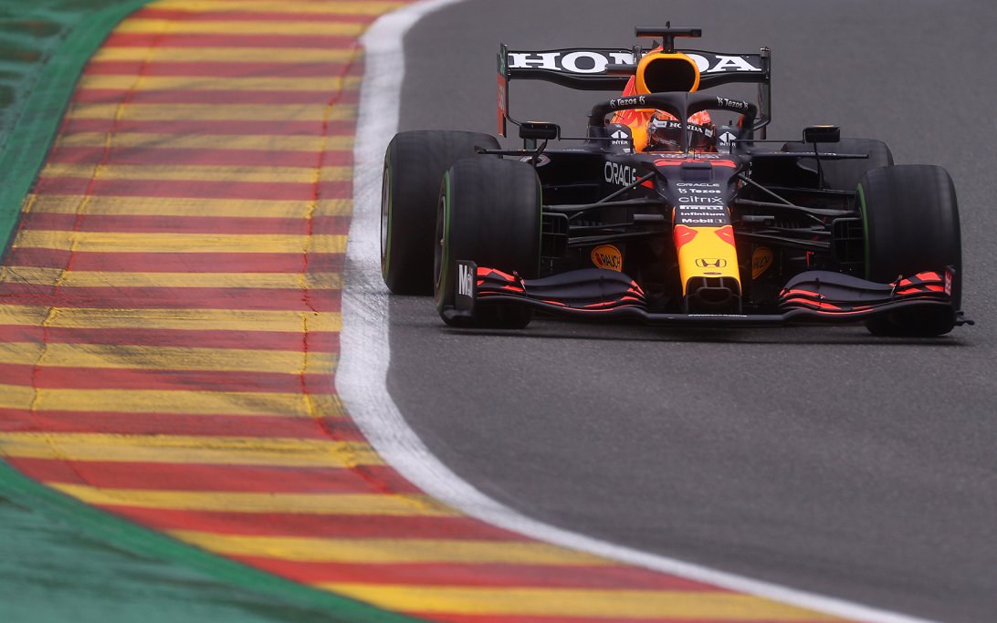 Verstappen rain Spa