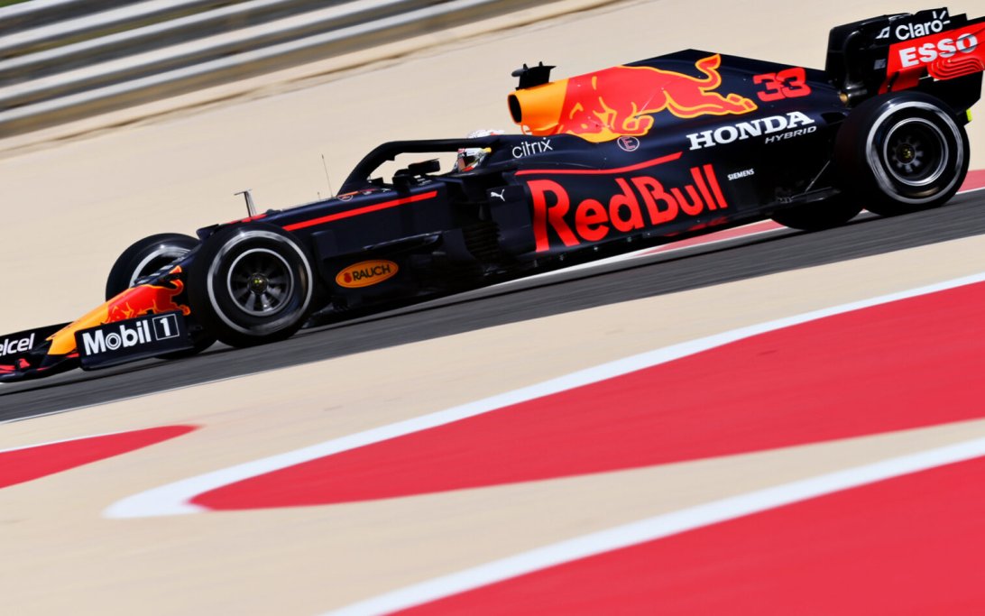 Verstappen test bahrein