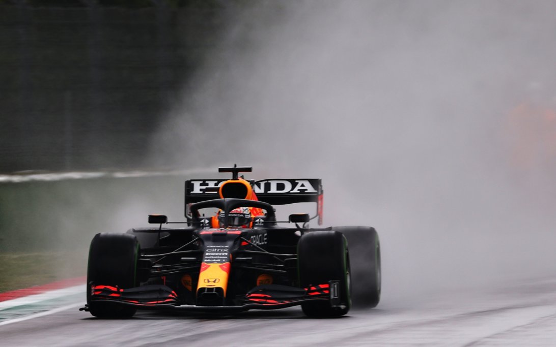 Verstappen Imola rain