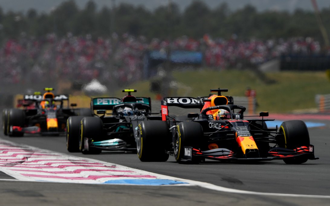 Verstappen Bottas Perez France