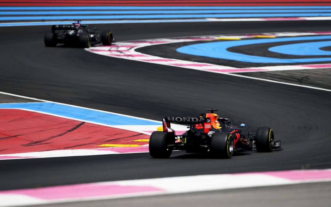 Verstappen Hamilton France