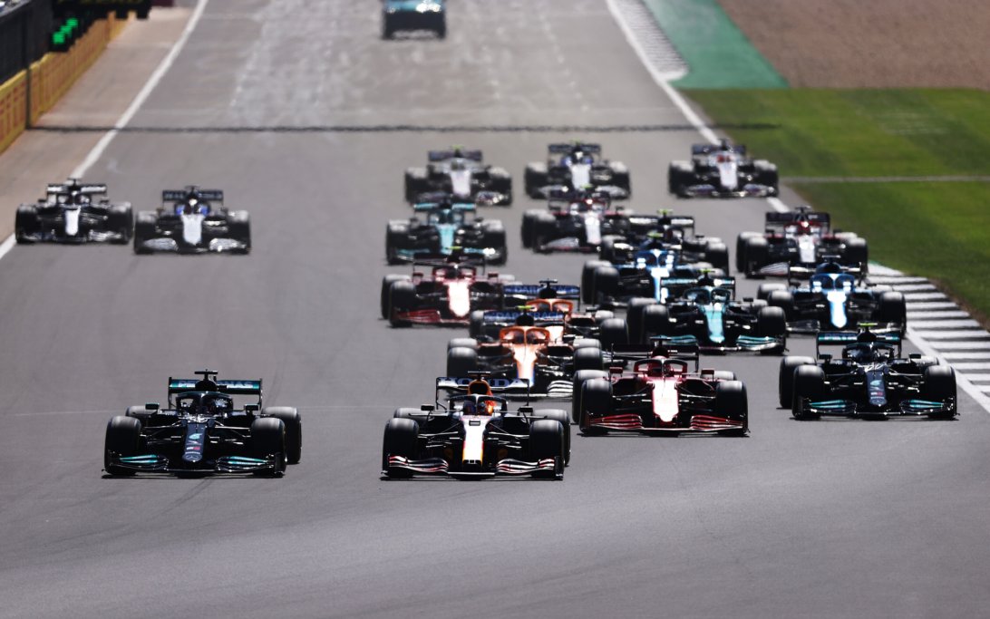 GP Silverstone start 2021