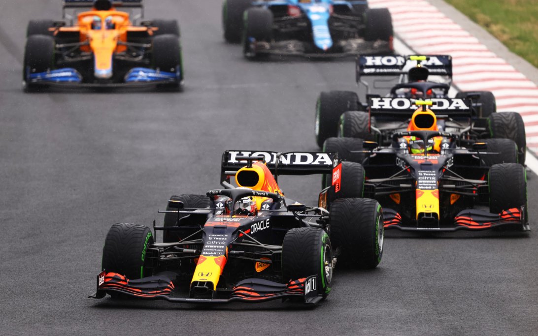 Verstappen Hungary 2021 regen