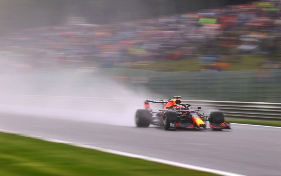 Verstappen Spa rain