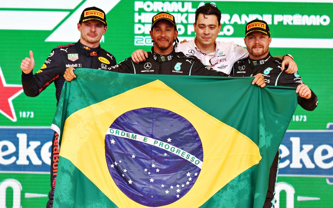 Podium Brazil