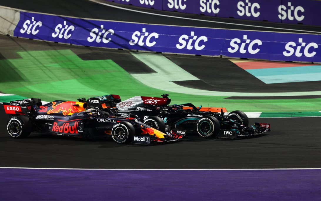 Verstappen Hamilton Saudi