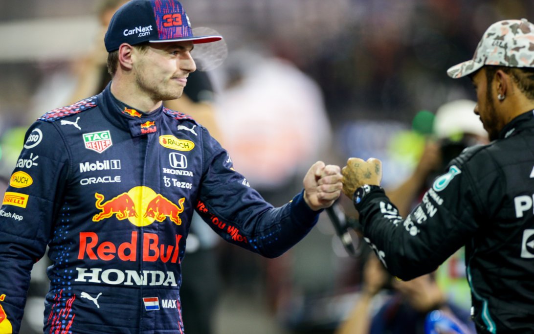 Verstappen Hamilton Abu Dhabi