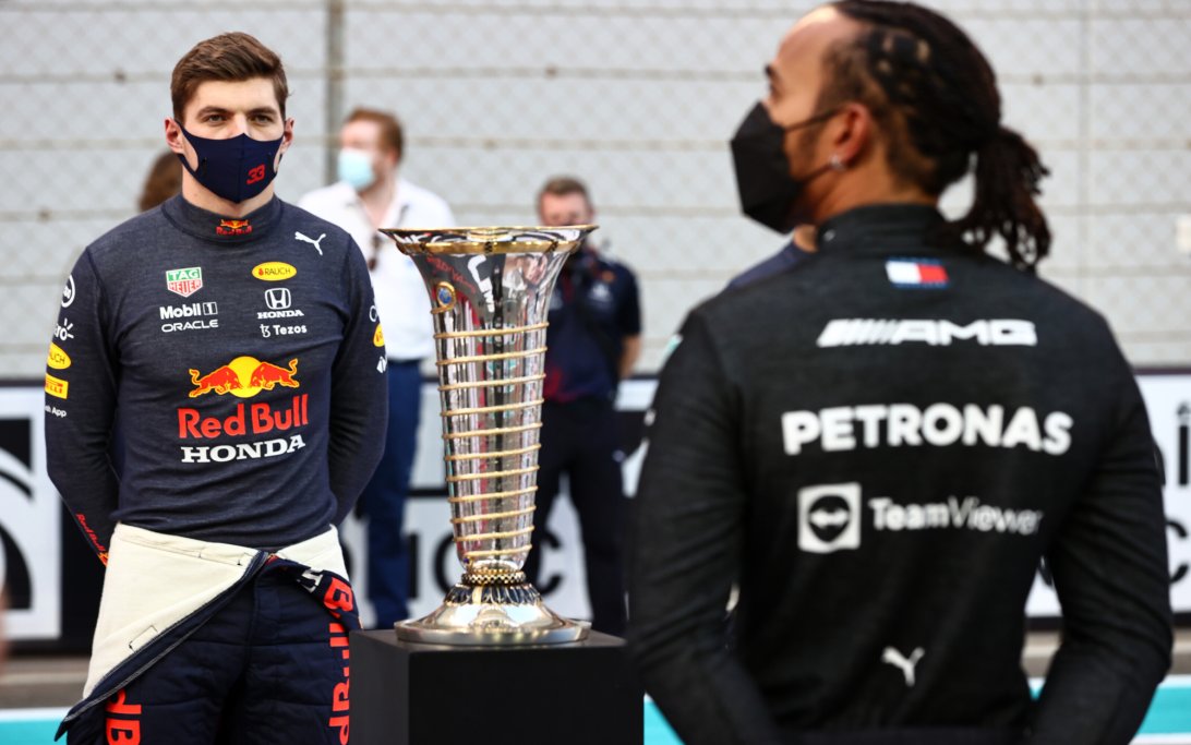 Verstappen Hamilton Abu Dhabi