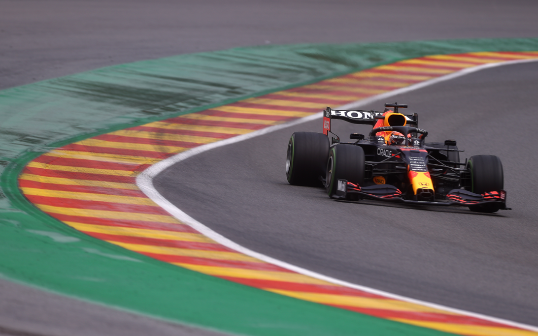Verstappen rain Spa