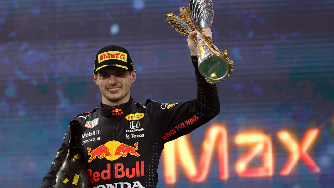 Verstappen Abu Dhabi 2021
