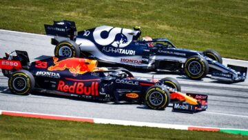 Verstappen moet Hamilton voor zich dulden in derde training GP Stiermarken