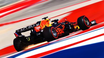 Verstappen en Perez overtuigen in derde training Verenigde Staten