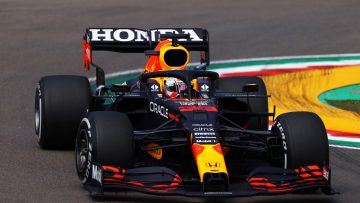 Verstappen met afstand snelste in derde training GP Emilia-Romagna