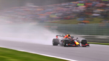 Verstappen leads Red Bull 1-2 in wet final practice at Spa