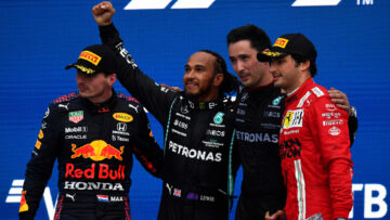 WK-stand Formule 1 na GP Rusland: Hamilton herovert leiding van Verstappen