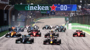 WK-stand Formule 1 na GP Brazilië: Hamilton loopt in op Verstappen