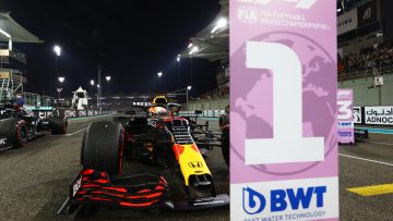 Startopstelling Formule 1 GP Abu Dhabi 2021