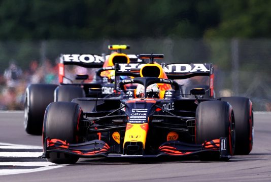 Verstappen Perez Silverstone