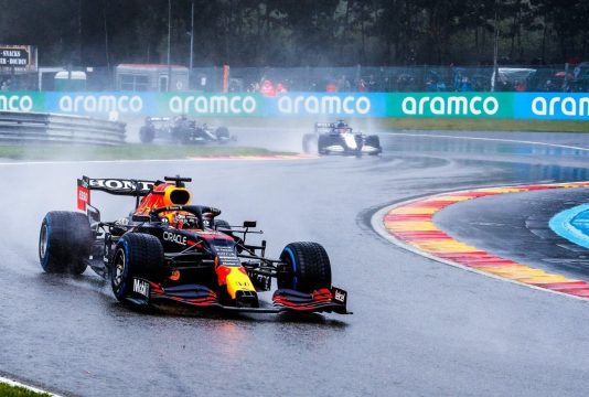 Verstappen spa rain