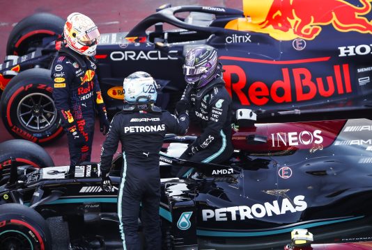 Hamilton Bottas Verstappen