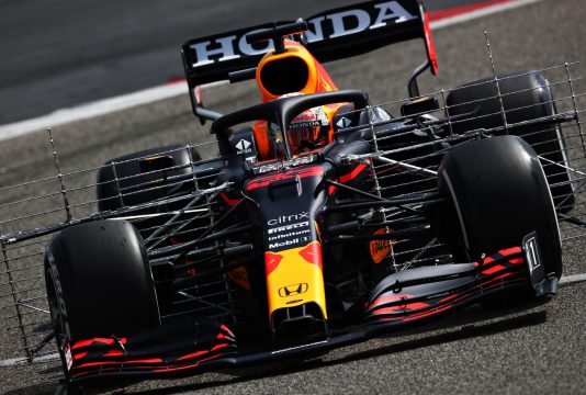 Verstappen bahrein test