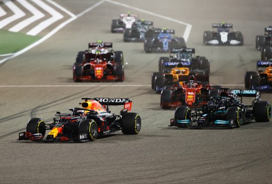 Verstappen Bahrein 2021 Start