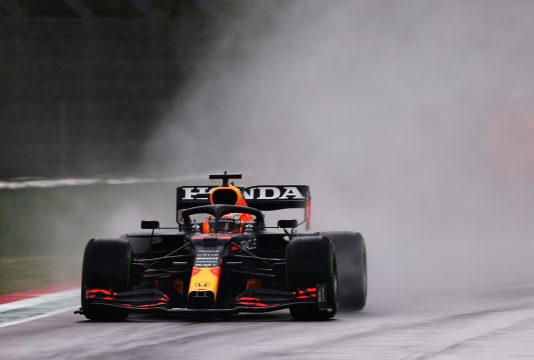 Verstappen Imola rain