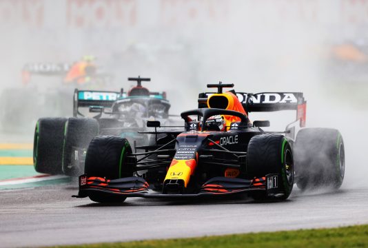 Verstappen Rain Imola