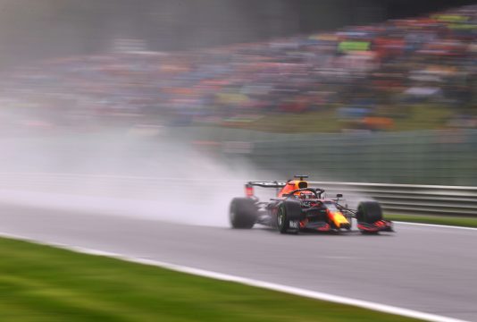 Verstappen Spa rain