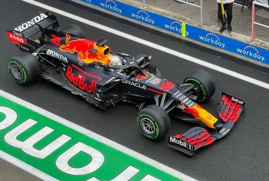 Damage Verstappen crash