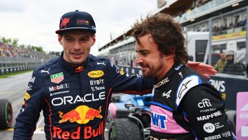 Verstappen surpasses Alonso and closes in on Senna's record