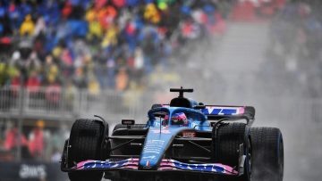 Alonso beats Gasly and Vettel to top the timesheets as rain hits Montreal