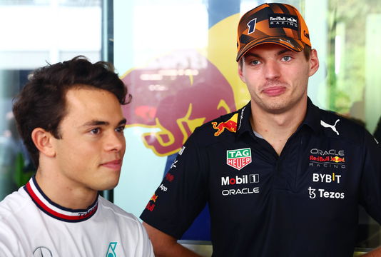 De Vries Verstappen Monza 2022