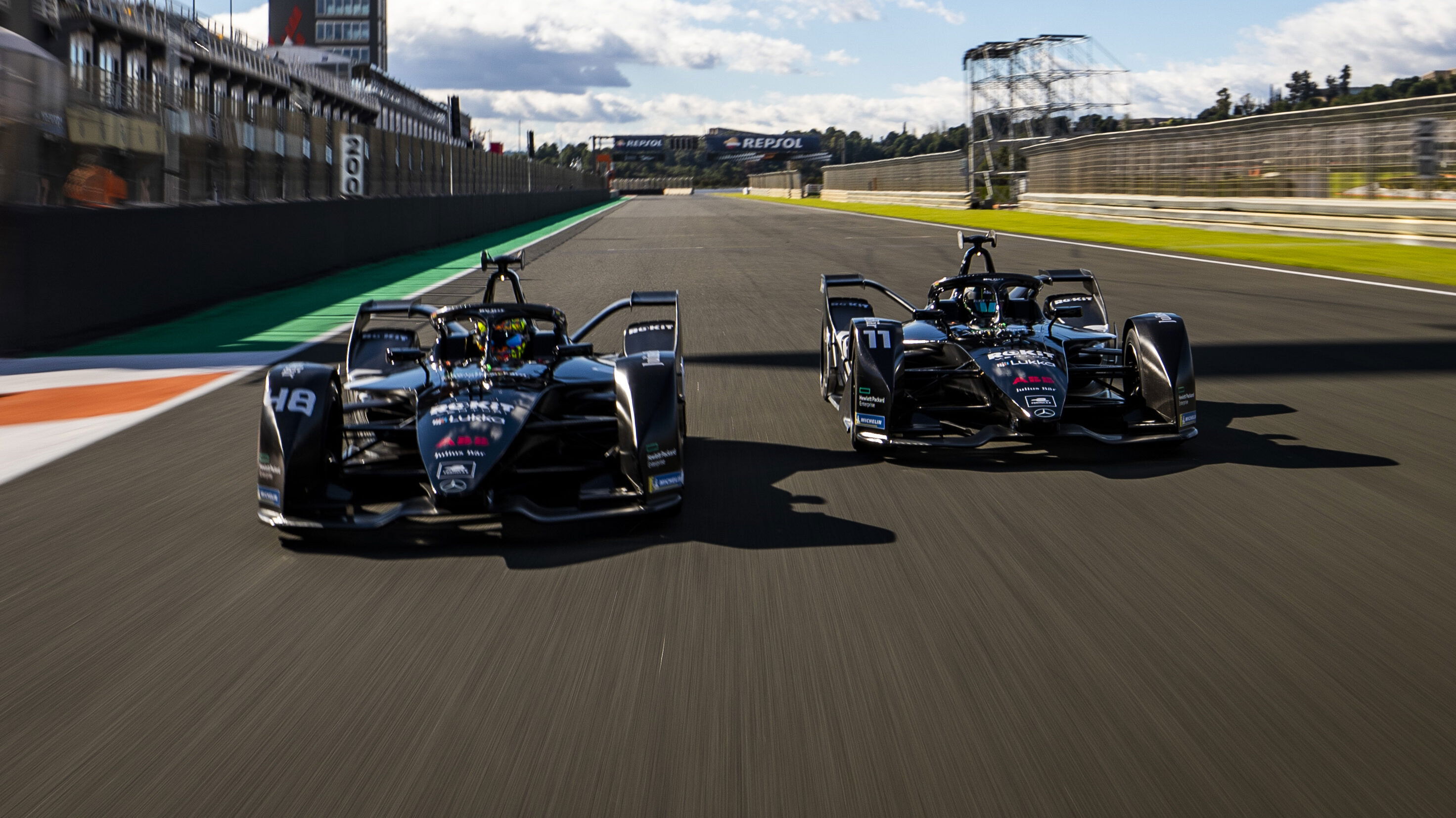 Rokit Venturi Valencia Test days 2021 Mortara Di Grassi
