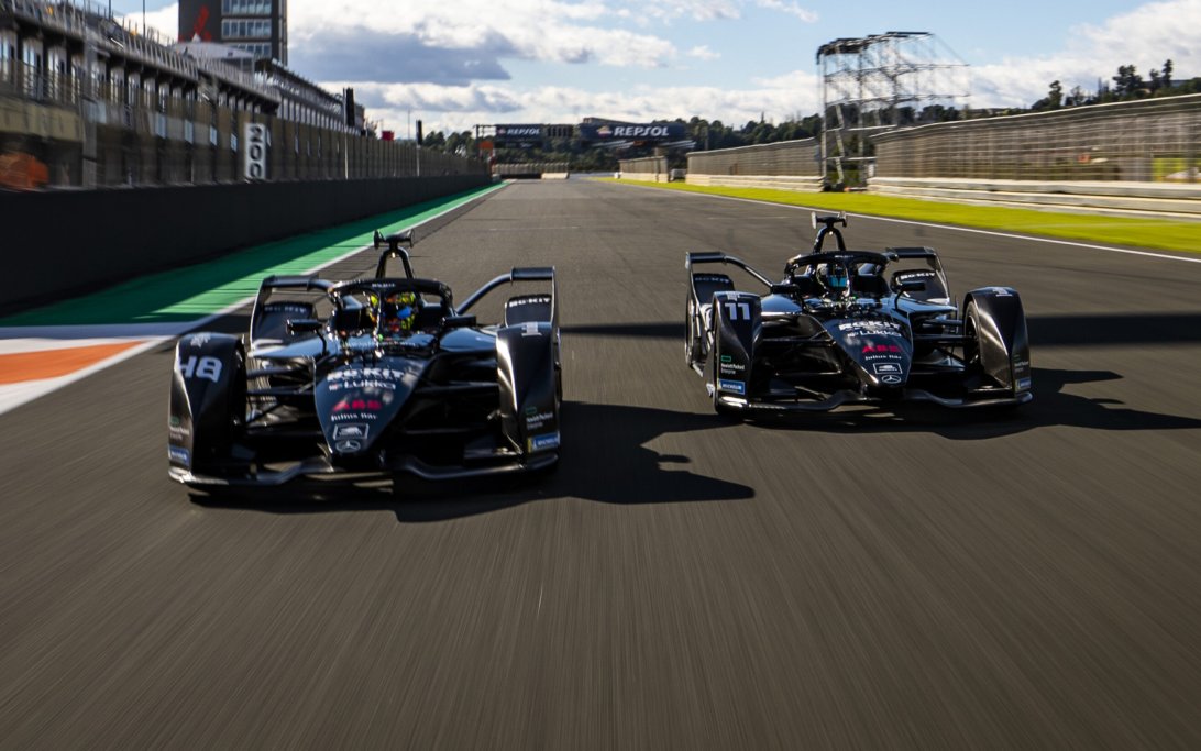 Rokit Venturi Valencia Test days 2021 Mortara Di Grassi