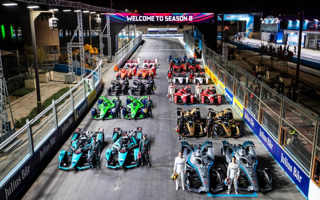 Formula E grid 2022