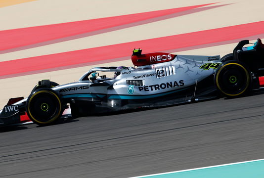 Hamilton Bahrein Test