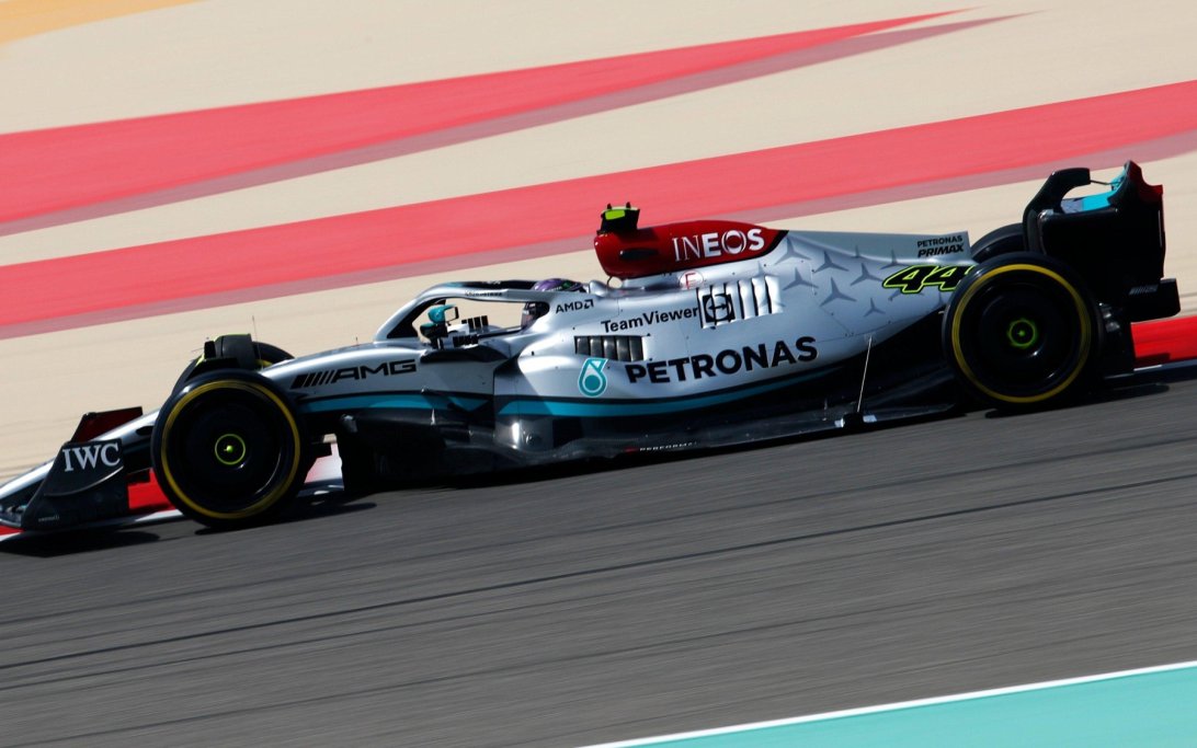 Hamilton Bahrein Test