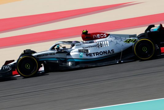 Hamilton Bahrein Test