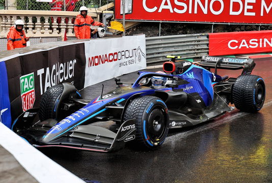 Latifi crash Monaco