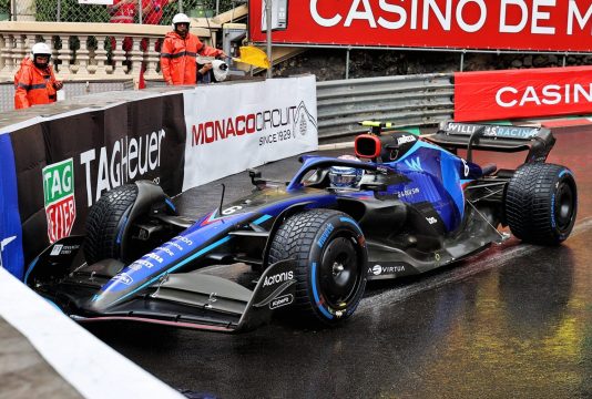 Latifi crash Monaco