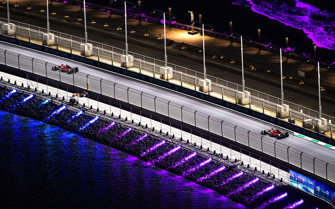 Sainz Leclerc Jeddah