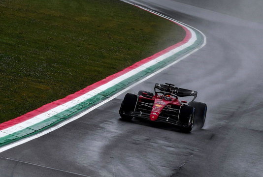 Leclerc Imola wet