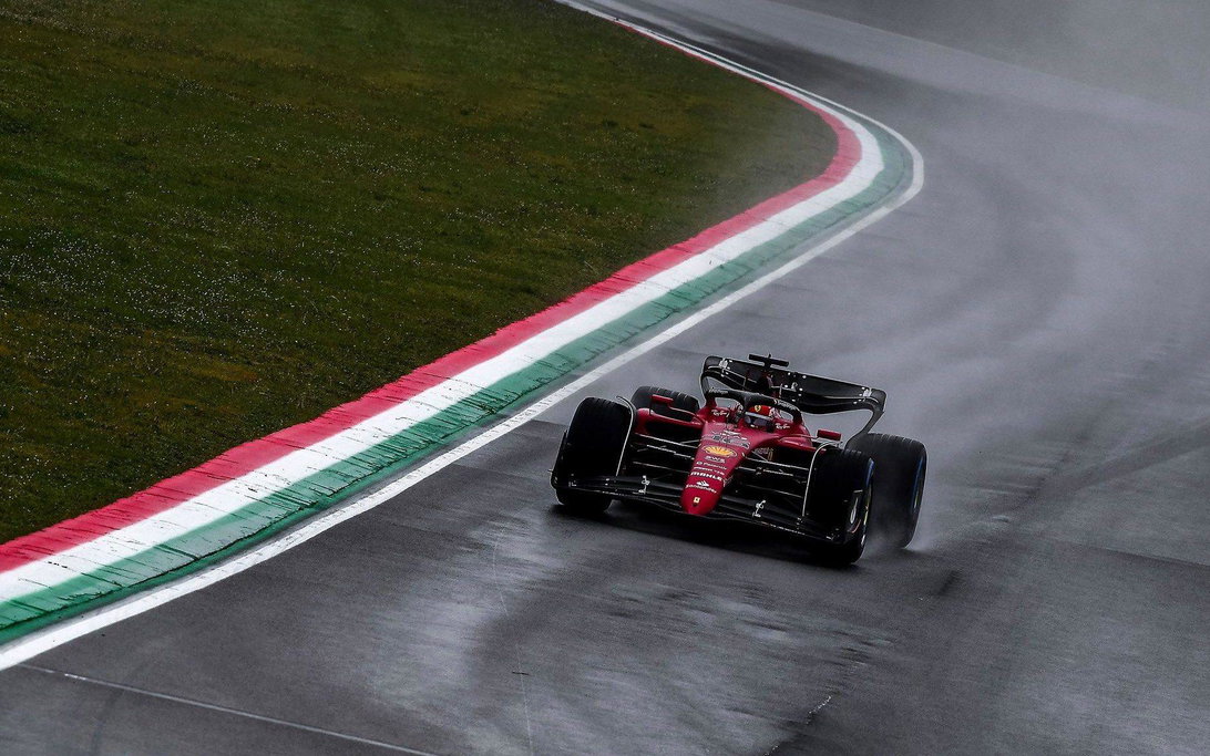 Leclerc Imola wet