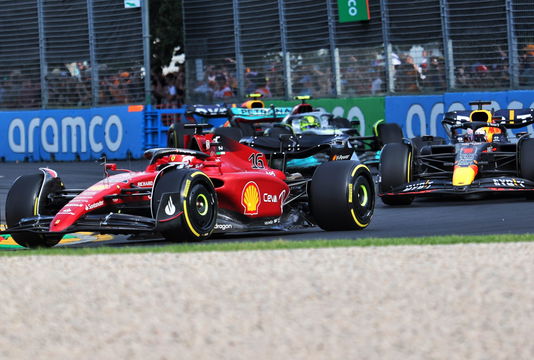 Leclerc Verstappen Hamilton Australia