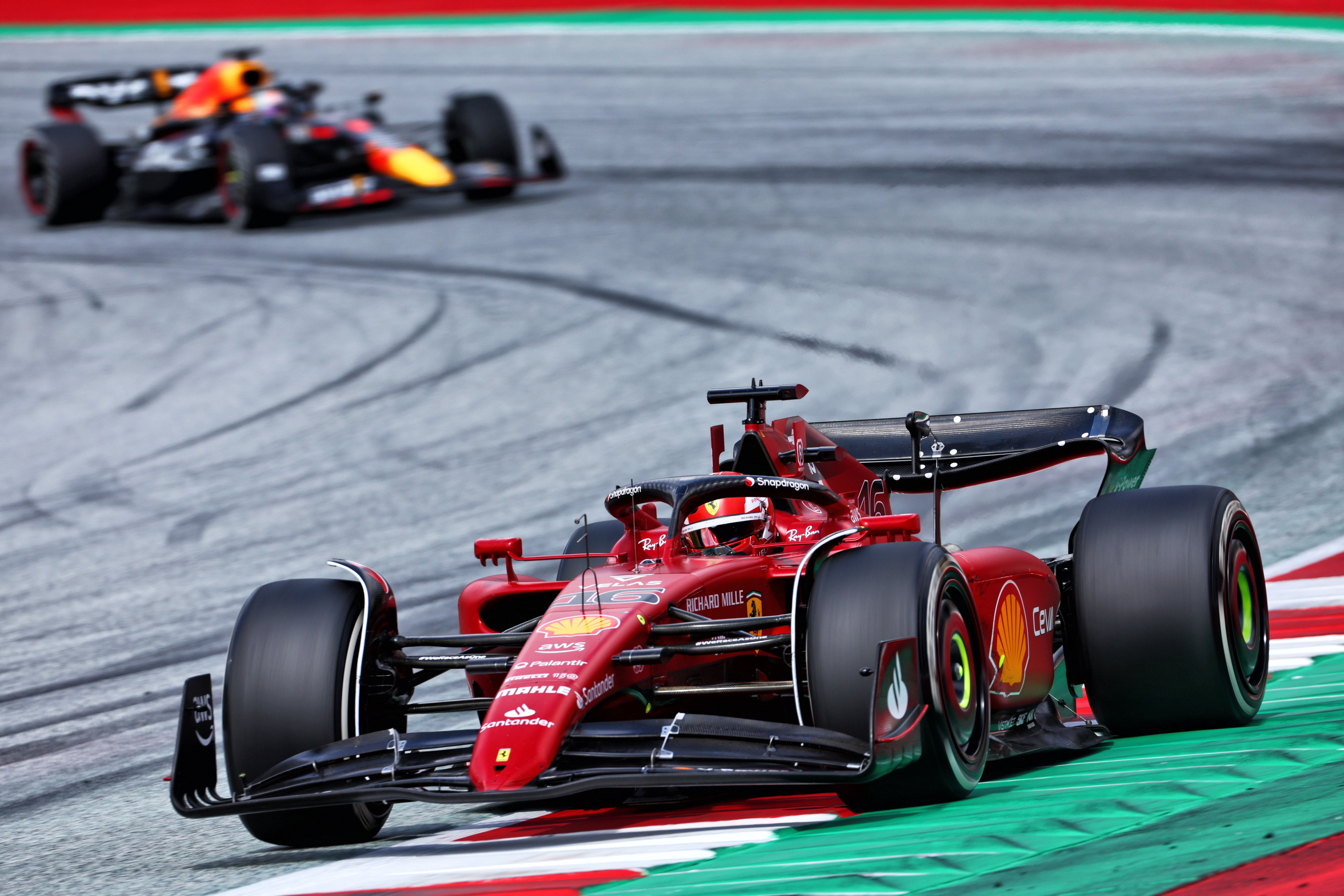 Leclerc Verstappen Austria