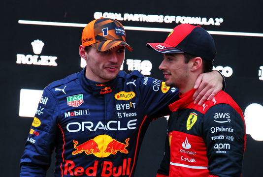 Leclerc Verstappen Japan