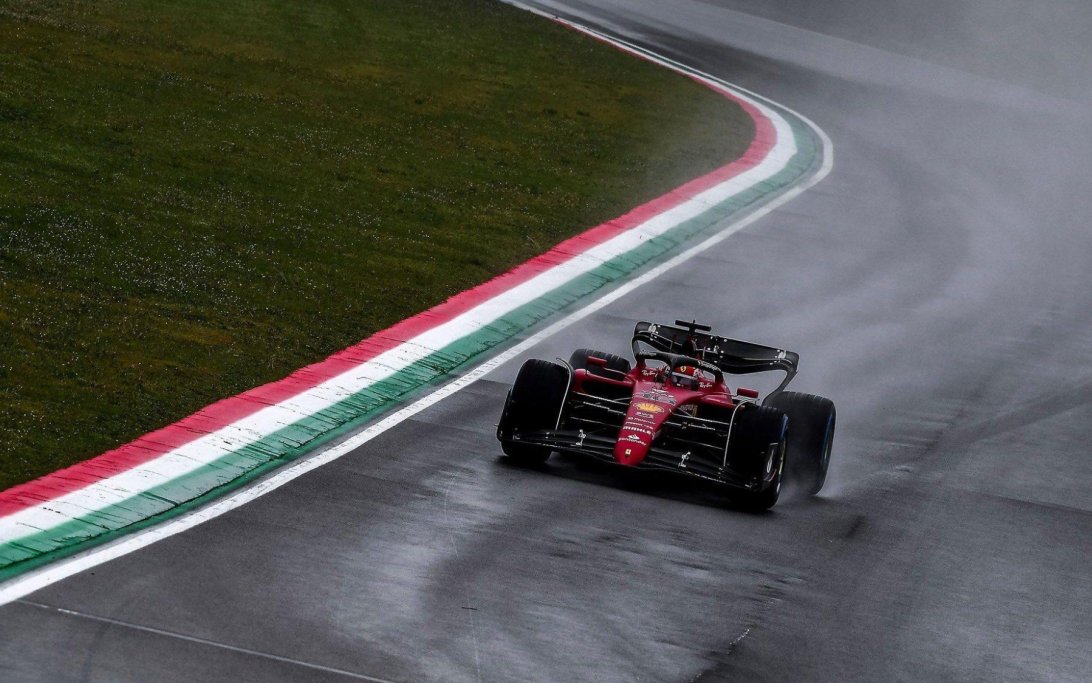 Leclerc Imola wet